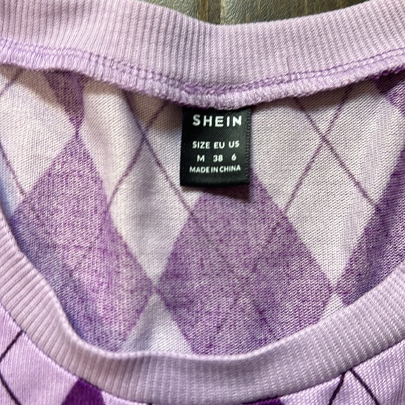 Diamond Pattern Vest Top - Picture 5 of 6